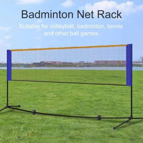 Portable Badminton Net Set Volleyball Net Tennis String Standard Professional Net Mesh Beach Tennis Net Exercise Outdoor