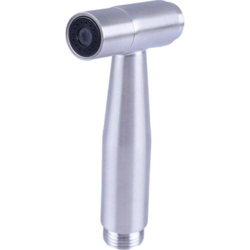 304 Stainless Steel Press Bidet Faucet Handheld Toilet bidet sprayerfor Bathroom Sprayer Shower Head Cleaning
