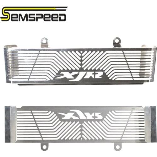 SEMSPEED 1PC Motorcycle Accessories Radiator Guard Protector Grille Grill Cover For YAMAHA XJR400 XJR400R XJR 400/400R 1993-2010