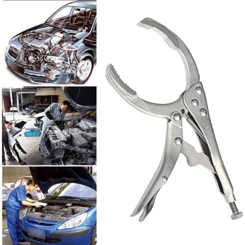 Alloy Steel Automobile Oil Filter Pliers Remover Wrench Vice Locking Pliers Vise Wrench Auto Repair Pliers Tools