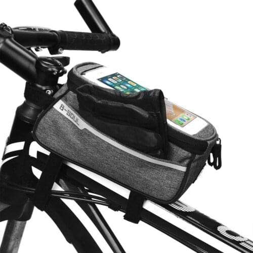 Bicycle Cycling Bike Frame Phone Bags Holder Touchable Pannier Mobile Phone Bag Case Pouch Drop Shipping New