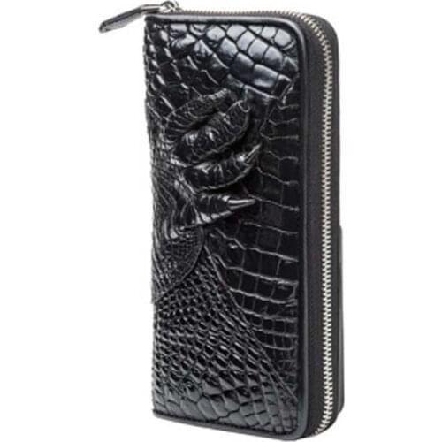 Xinepiju male Hand bag Genuine crocodile leather leisure business crocodile Hand caught zipper male bags men clutch bag