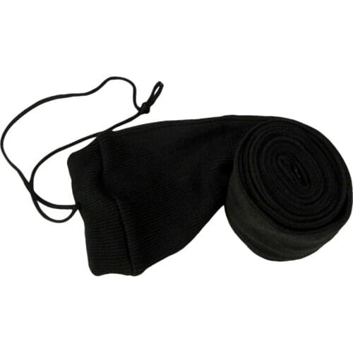 Tourbon Hunting Accessories Tactical Rifle Knit Gun Firearm Socks Silicone Treated Gun Protector Shotgun Cover Black Shooting