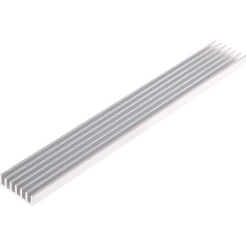 150*20*6mm Aluminum Heatsink Strip Cooling Computer Electronic Radiator Cooler C7AA