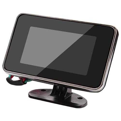 2 in 1 Car LCD Digital Gauge Voltage Pressure Water Temperature Meter Buzzer Alarm M10