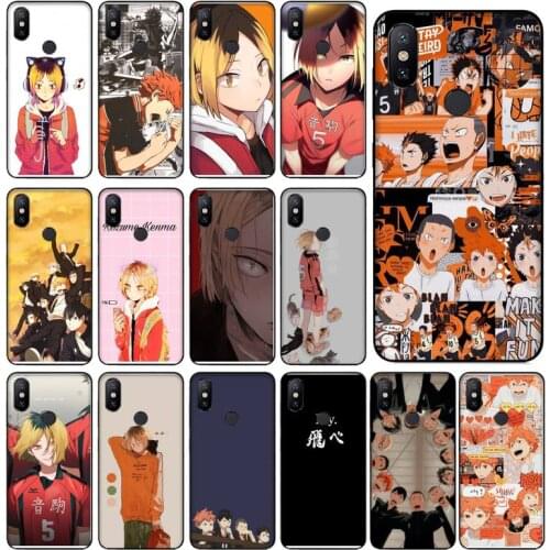 Anime volleyball boy Phone Case For Xiaomi Mi Note 10 Lite pro 7 9 9t pro se a2 lite