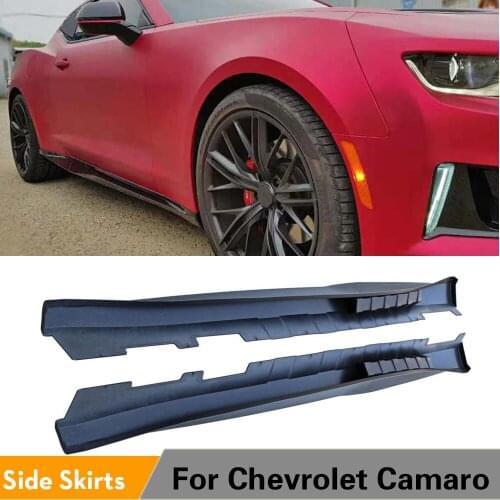 For Chevrolet Camaro 2017 Coupe 2 Door Side Skirt Bodykit PP Auto Bumper
