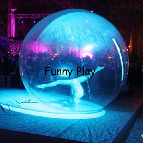 Inflatable Dance Shows Ball PVC Water Walking Balles Person Inside Bubble Show Ball Inflatable advertising show Balls