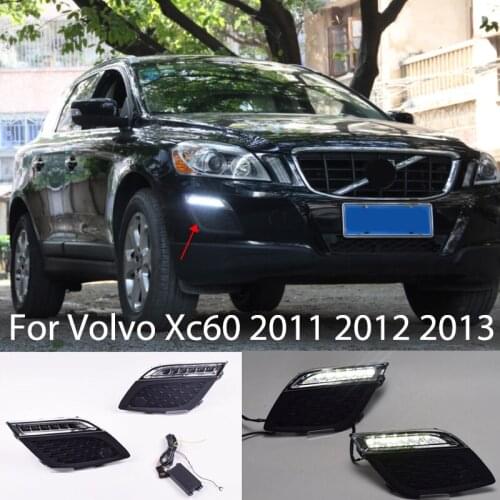 Led Daytime Running Light Led Drl Led Daylight With Dimming Function For Volvo Xc60 2011 2012 2013