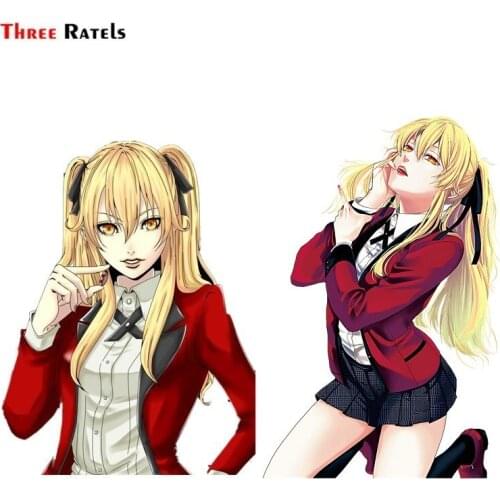 Three Ratels FC811 Mary Saotome render Kakegurui car body sticker helmet decal