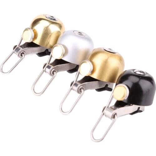 Bicycle Vintage Brass Bell Ring Clear Sound MTB Road Bike Retro Bell Cycling Children Horn Kid Bike Accessories Classic Bell