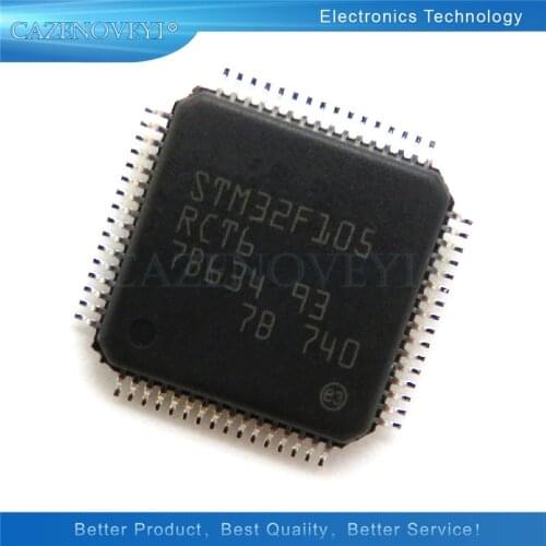 2pcs/lot STM32F105 STM32F105RCT6 LQFP-64 In Stock