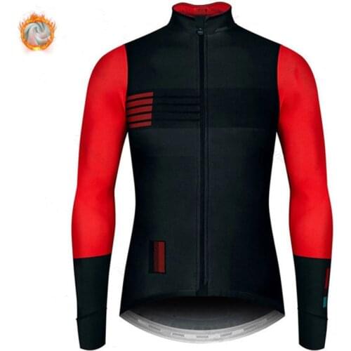 2021 Maillot Ciclismo Invierno Long Sleeve Cycling Jersey Bike Clothing Shirts MTB Bicycle Wear Winter Thermal Fleece Spain