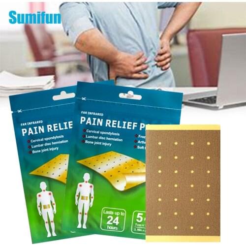 5pcs Powerful Effective Pain Relief Patch For Back Neck Knee Bone Shoulder Joints Chinese Natural Herbal Medical Plaster C2402