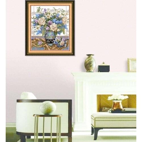 5D Square/round Diamond Embroidery Stitch Painting Peony Flowers Arranging Floriculture Handicraft Home Decor Picture By Numbers