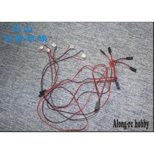 FREE SHIPPING RC airplane model hobby spare part FREEWING 90mm EDF rc jet F-4 Phantom II Led light set part