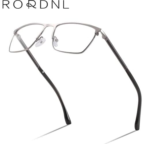 Business Style Bifocal Prescription Glasses Men Optical Progressive Eyeglasses Male Square Multifocal Myopia Fashion Spectacles