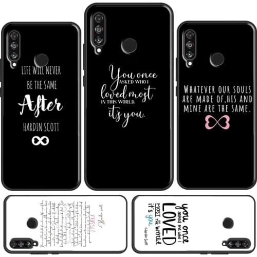 After Tessa Hardin Scott Quotes Case For Huawei P40 Lite P30 P20 Pro Mate 20 Lite P Smart 2019 Nova 5T Honor 10i 8X 9X 8A