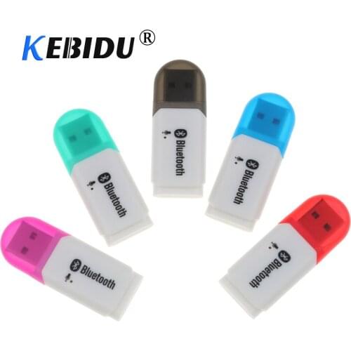 Kebidu Bluetooth 5.0 Adapter USB for Computer PC Bluetooth Speaker Music Receiver USB Bluetooth Adapter handsfree Car kit