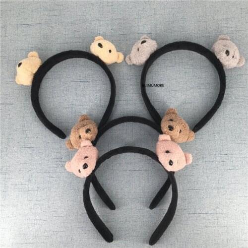 NEW 5CM Approx. Gift Bear Plush Stuffed TOY ; Hair accessories plush TOY DOLL