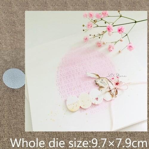 New Design Craft Metal stencil mold Cutting Die letter oval frame scrapbook die cuts Album Paper Card Craft Embossing