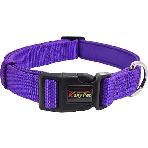 Pet Dog Collar Custom Nylon Diving Cloth D Ring Factory Supply