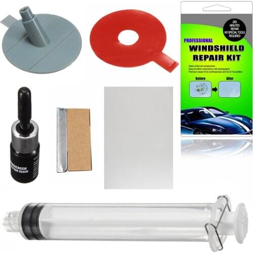 Windshield Repair Kit DIY Car Window Windscreen Glass Scratch Repair Sets for Fix Auto Glass Windshield Crack Chip Scratch 2019
