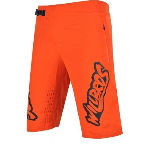 Free Shipping Motocross Racing Defend Shorts Willbros MX Dirt Bike Mountain Bicycle Summer Short Pants Orange Mens