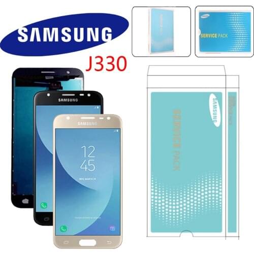 Original 5.0" For SAMSUNG Galaxy J3 2017 J330 J330F SM-J330 LCD Display No Dead Pixel Touch Screen Sigitizer Assembly Replacment