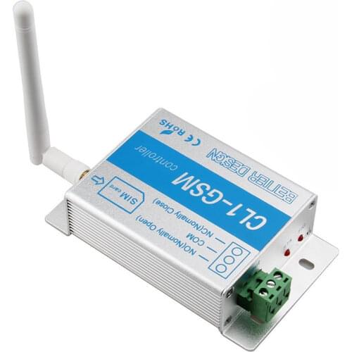 CL1-GSM Wireless smart Remote Switch SMS GSM alarm system control electrical appliances sliding swing gate door