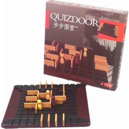 [Funny] Board Game Quoridor toy Best Gift For Children Family Party Game The most popular wood chess educational game