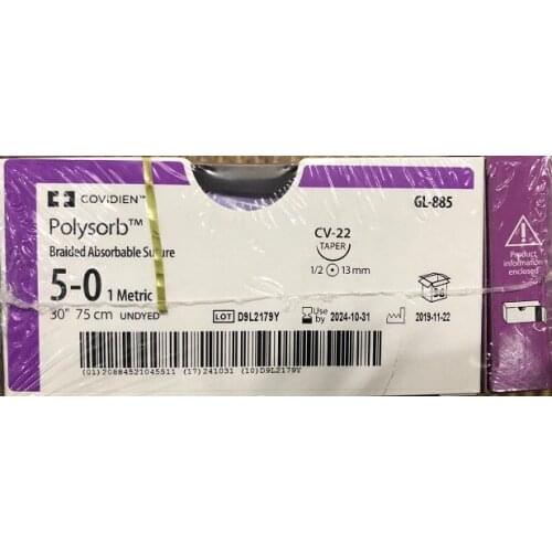 Covidien Suture GL-885 Covidien Suture GL-885