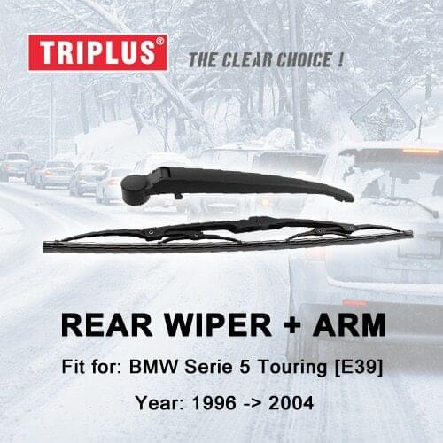 Rear Wiper Arm with Blade for BMW 5 Series Touring E39 (1995-2003) 1pc 17" 430mm, Rear Wiper Arm & Rear Wiper Blades