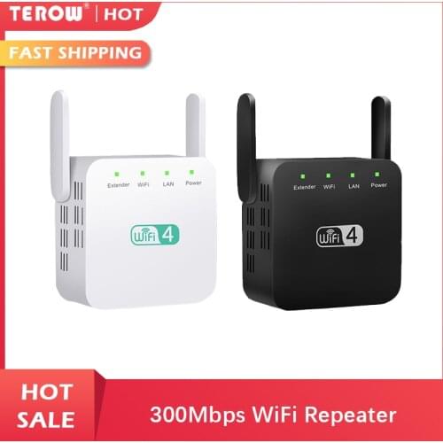 300Mbps wifi Repeater Range Extender wireless Repeater Signal Booster 3 Antenna Full house cover expander router