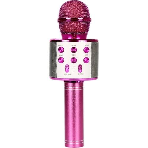 Bluetooth Karaoke Microphone Wireless Microphone Professiona Speaker Handheld Microfone Player Singing Recorder Mic