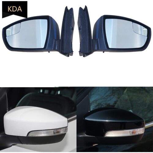 Auto Electric Adjust Manual Fold Turn Signal Side Mirror Assembly For Ford Focus 2012 2013 2014 2015 2016 2017 2018 USA Model