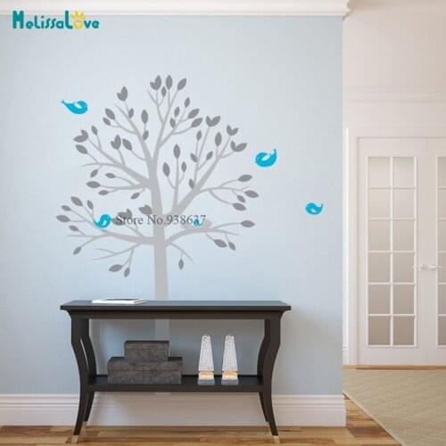 DIY Tree Wall Sticker Nursery Decal Decor For Baby Room Removable Vinyl Wall Art Mural Stickers BB760