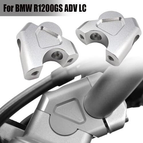 For BMW R1200GS LC ADV Adventure Handlebar Riser Moves Extend Adapter R1250GS Handle Bar Clamp 2019 2018 2017 2016 2015 2014