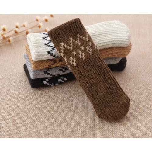 Double Layer Chair Leg Silent Caps Table Feet Knitting Cover Floor Protector Non-slip Desk Chair Mat Caps