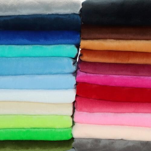 50*160cm Short plush crystal super soft plush fabric for sewing dolls DIY Handmade Home Textile Cloth Toys Plush Fabric,c14387