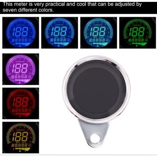 Multifunctional Motorcycle Instrument Panel Backlight Gauge Light Accessories