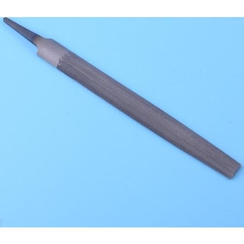 LETAOSK 6" 150mm Semi Circular Steel File Second Double Cut Hand Tool Half Round Type for Carving Carpentry Craft Metal Grinding