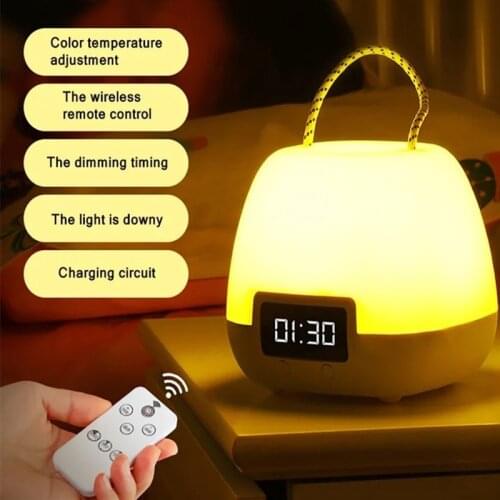 Portable Outdoor Camping Night Fishing Emergency Night Light With Remote Control 3 Colors Bedroom Bedside Table Lamp Xmas Gifts