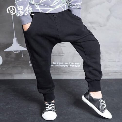 Retail 2020 New spring autumn cotton kids pants Boys Girls Casual Pants Kids Sports trousers Harem pants Hot Hip Hop Sweatpants