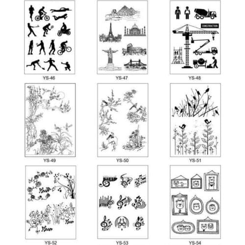 Sport Cycling Silicone Clear Seal Stamp DIY Scrapbooking Embossing Photo Album Decorative Paper Card Craft Art Handmade Gift