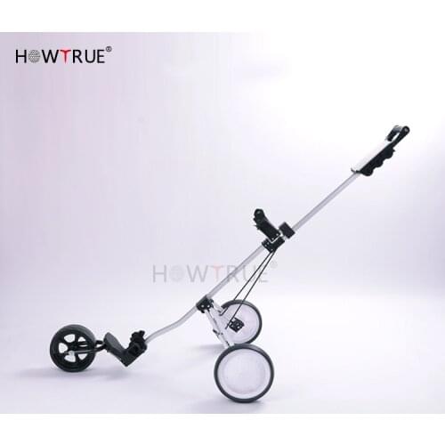 Three-wheeled Trolley Aluminum Alloy Foldable Golf Trolley