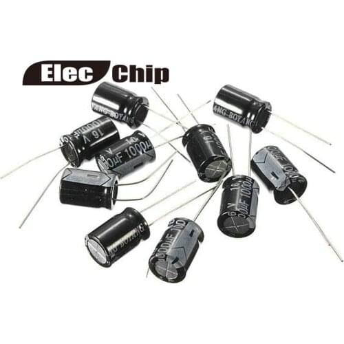 1000uF 16V 8*16/ 8*16 Aluminum electrolytic capacitor 50pcs/lot