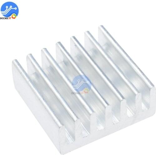 5pcs Computer Cooler Radiator Aluminum Heatsink Heat sink for Electronic Chip Heat dissipation Cooling Pads 14*14*6mm