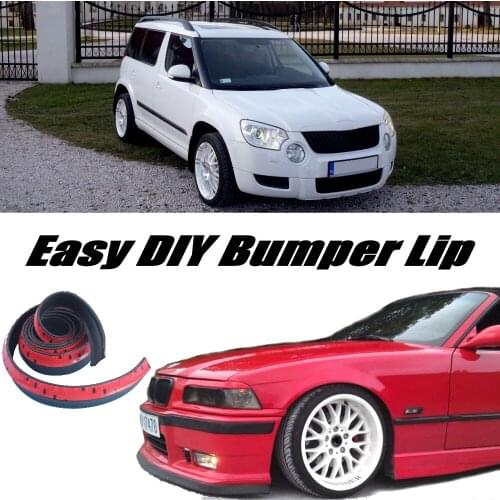 NOVOVISU Bumper Lip Lips For Opel Corsa C D Vita Barina / Top Gear Shop Spoiler For Car Tuning / Recommend Body Kit + Strip