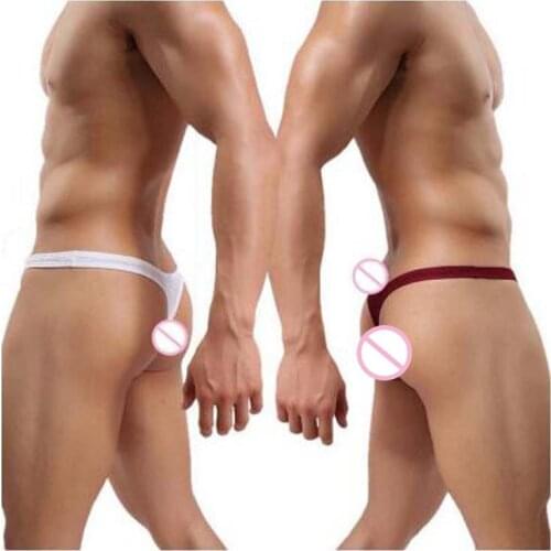 Brave Person Men Underwear Briefs Sexy Thongs Male Panties Breathable Low-waist Tanga Hombre Jockstrap Exotic T-back 3pcs/lot